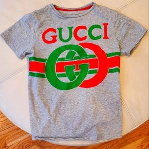 Authentic Gucci girls shirt size 6/7